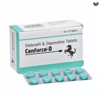 Cenforce D таблетки на основе сілденафіла и дапоксетина 1 таб. (Cenforce D)