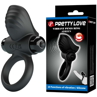 Віброкільце PRETTY LOVE Vibrate Penis Ring ADRIEN 10 functions (AFBI-210315Z)
