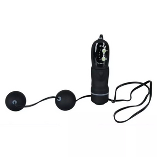 Вагінальні кульки з вібрацією Vibrating Black Balls (AF42-05785410000)
