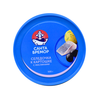 Ծովատառեխի ֆիլե, ձիթապտղով «ՍԲ» Մորյաչոկ 500գր