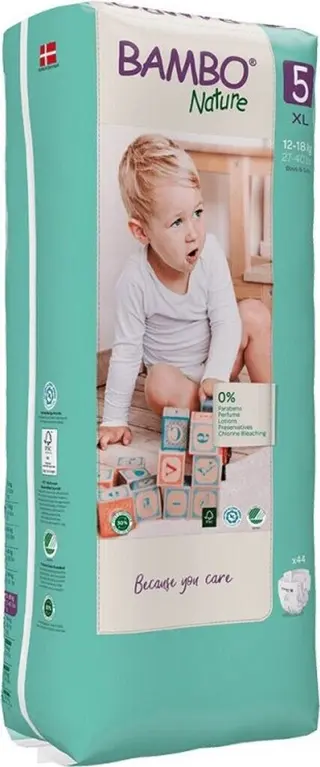 BAMBO NATURE COUCHES BEBE T5 12-18KG B44
