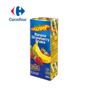 Jus Banane Fraise Maccaw 180Ml