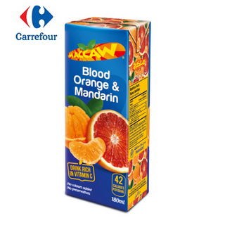 Jus Blood Orange Mand 180Ml