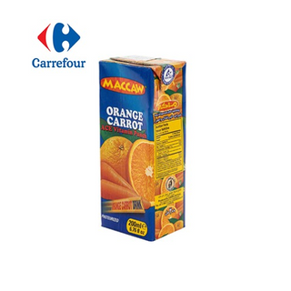 Jus Orange Carotte Maccaw 180Ml