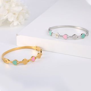 ტკბილეული გულების სამაჯური (ოქრო) / Candy Hearts Bracelet (Gold)