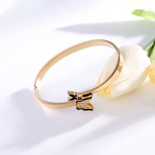 ტყუპი პეპელას ბრწყინვალების სამაჯური / Twin Butterfly Shine Bracelet