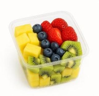 Macedonia Con Fragola, Ananas, Kiwi E Mirtilli 280G