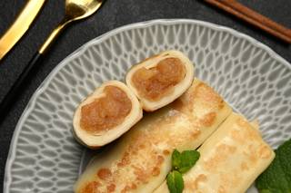 Млинці З Карамелізованим Яблуком