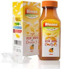 Biosea Cod Liver Oil (Orange) 120Ml