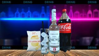 Menu Standard (rum James Cook white con Coca cola)