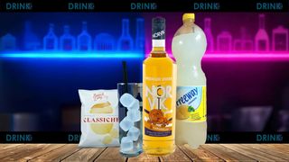 Menu Aromatico (vodka Norvik al caramello con limonata Freeway)