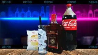 Menu Aromatico (amaretto Armilar e Cocacola)
