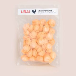 Peljmeni sa curetinom i puterom / Пельмени с индейкой и сливочным маслом