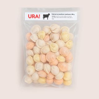 Peljmeni sa junetinom i peršunom  / Пельмени с говядиной и петрушкой