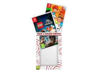 Nintendo Switch Pack 2 juegos: LEGO Jurassic World + Super Sports Blast (1611293)
