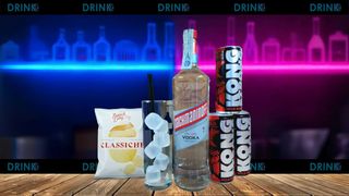 Menu Energy (vodka Rachmaninoff con 6 energy Kong)