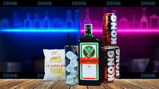 Menu Energy (Jagermeister con 6 energy Kong)