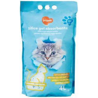 Gel Absorbente Gatos Popets 4 Lt