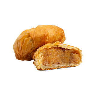 Крафтовий пиріг з яблуком