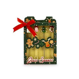 Novogodišnji set 4 - Kašičice, Christmas Baking, Christma...