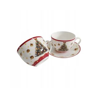 Novogodišnji set šolja sa tacnom 2 - Christmas Tree 3 - C...