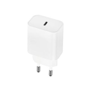 Adapter Maxlife MXTC-06 PD QC charger 1x USB-C 20W white OEM0101137