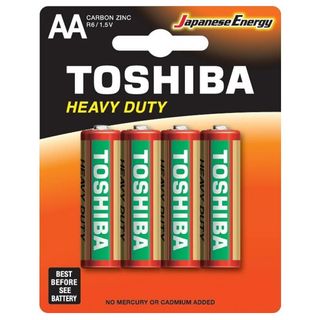 Baterije alkalne Toshiba R6KE Heavy Duty AA 4/1