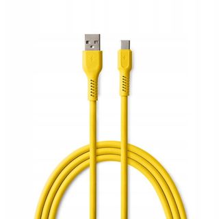 Kabl Colorum USB-A USB-C 1.8m 3A CK60-AC-05 (Yellow) GSM178769