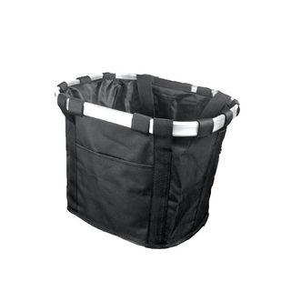 Korpa za biciklo BB-01 platno crna boja aluminijumski ram