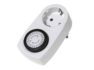 Temporizador VIVANCO Schuko Branco