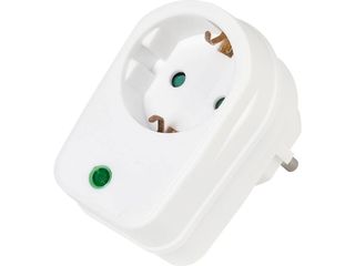 VIVANCO Adaptador Schuko Wrls Prot Picos Branco