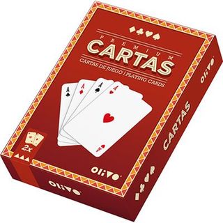 Jogo de Cartas com 2 Packs - Olivo