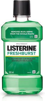 Listerine Freshburst Mouthwash, 500Ml