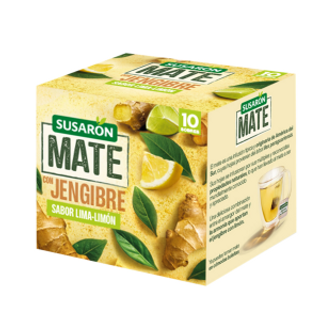 Infusión  Mate Jengibre Lima Limon Susaron