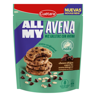 Galletas All My Avena Choco 160g Cuetara