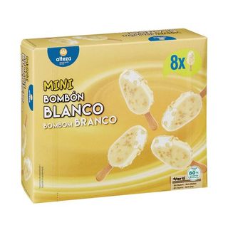Helado Bombon Mini Blanco Almendrado, Caja 480 ml