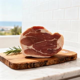 Włoska Szynka Prosciutto Crudo 24 miesięczna bardzo cienkie plasterki 50g