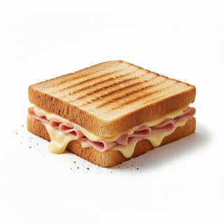 Toast Con Prosciutto Cotto E Formaggio 250G