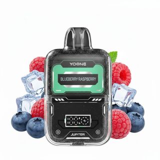 Vapengin Jupiter Blueberry Raspberry Vape, 13,000 Puffs