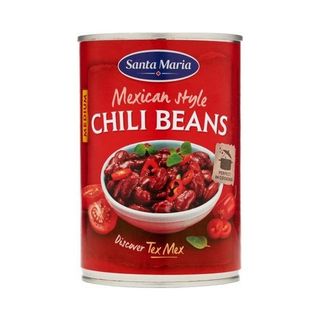 Santa Maria Frijoles con Chile 410g
