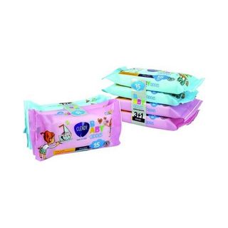 Clendy Salviettine Baby 4 Confezioni Da 15 Salviette - 000705077