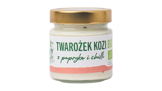 EKOLOGICZNY TWAROŻEK KOZI Z CHILI 190g