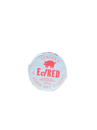 Żeberka w sosie BBQ z chili Ed Red 270g
