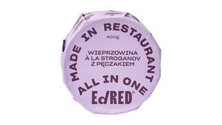 Wieprzowina a la Strogonov z kaszą pęczak Ed Red 400g
