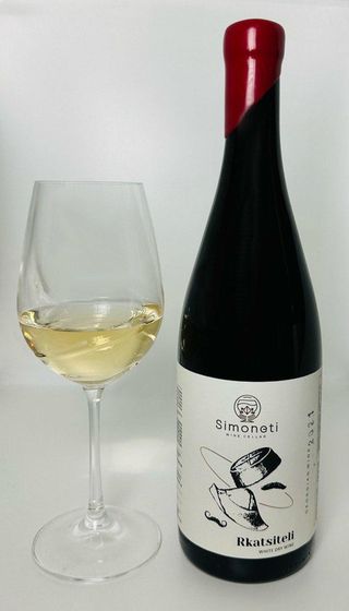 თეთრი მშრალი ღვინო რქაწითელი 0,75 ლ