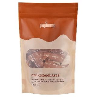Pephemp (Пепхемп) СBD (КБД) шоколадні цукерки з канабідіолом 80 г