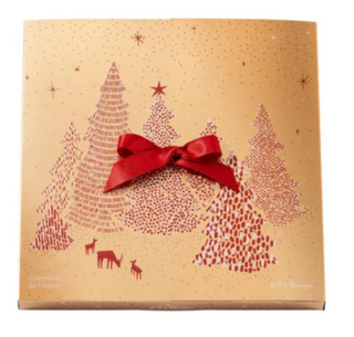 Calendrier de l’avent doré