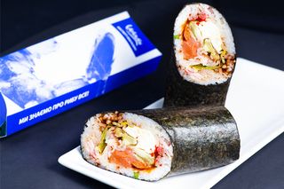 Норі-шаурма з креветкою