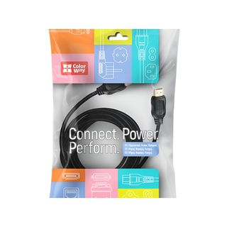 Кабель СolorWay HDMI 3 м чорний - [1256072]