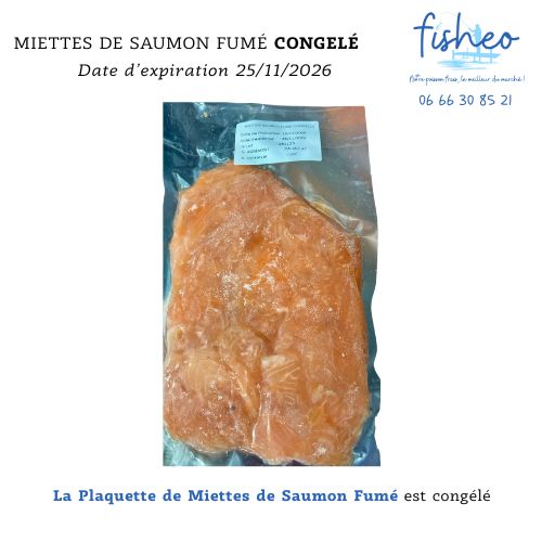 Smoked Salmon Pieces (250g) FROZEN